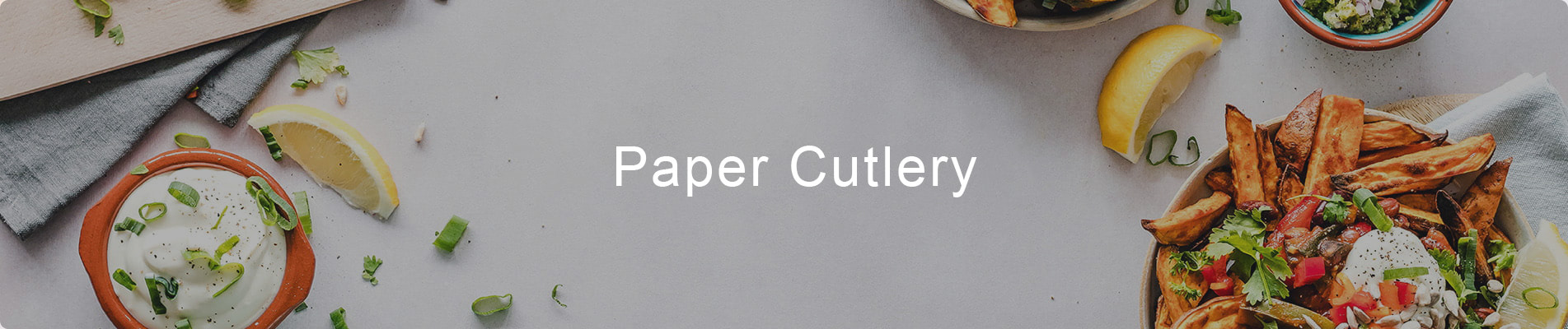 Cubiertos de papel