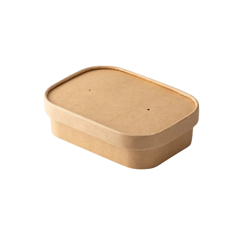 Rectangular Kraft Paper Takeaway Box