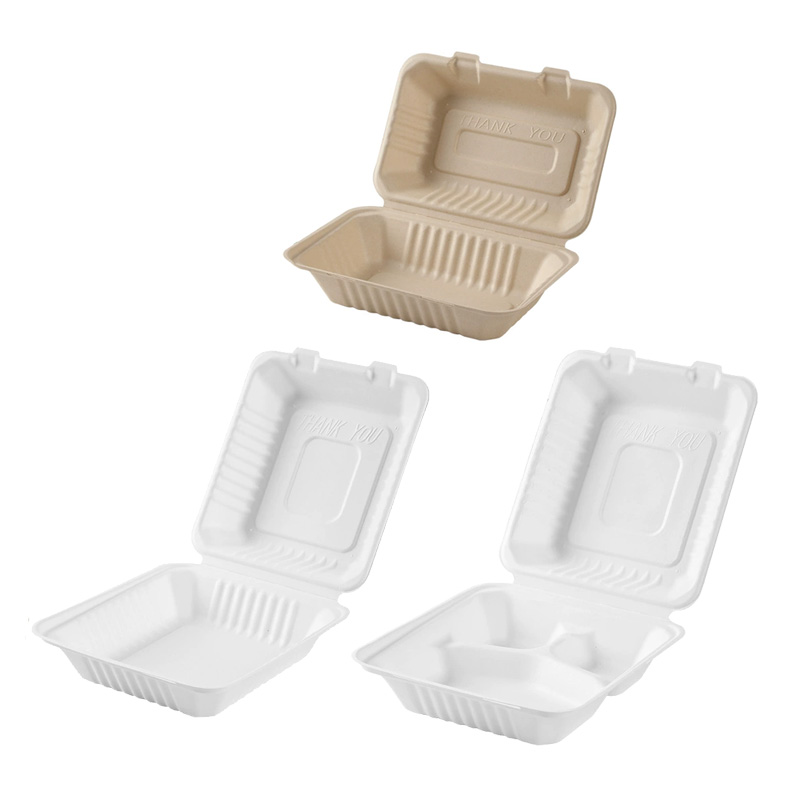 Bagasse Blend Take Out Container
