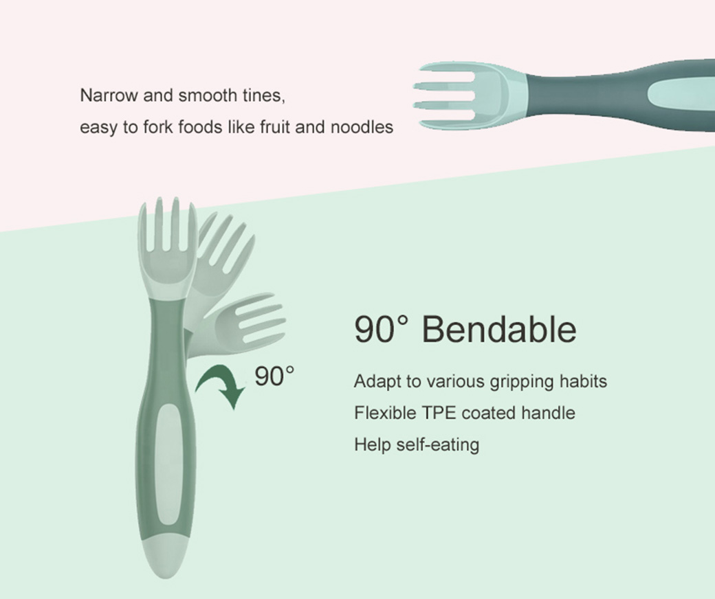 Silicone Kid Utensils Silicone Kid Utensils